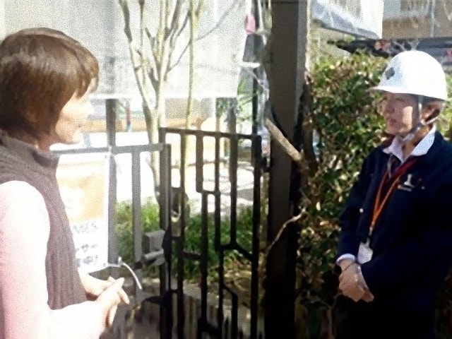 現地調査の様子